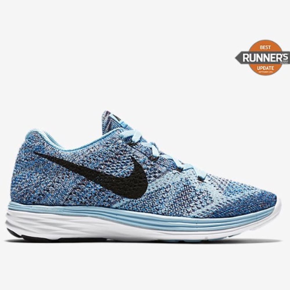 Nike Flyknit Lunar1+ 'Light Armory Blue' Colorway